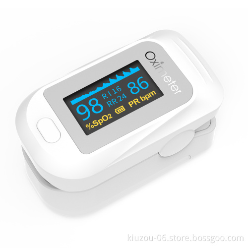 Digital Finger Pulse Oximetre Blood Oxygen Finger SPO2 PR PI Alarm Oximetro de dedo Portable Respiration rate fingertip oximetre
